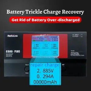 制造商CB86-PLUS RadioLink平衡充电器1mV精密2-6s Lipo锂电池充电器电池医生，用于RC飞机/汽车 - Product Image 5
