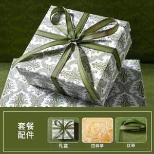简约特色包装硬盒纸板小纸带奢华茶花礼品盒 - Product Image 6