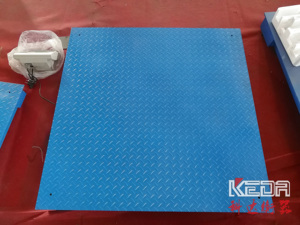 Keda Scales Hot Sale 1mx1m Electronic Platform Scale 5ton Steel Floor Scale with <strong>LCD</strong> <strong>Display</strong> kg Unit Digital <strong>Load</strong> Cell <strong>Indicator</strong> - Product Image 5