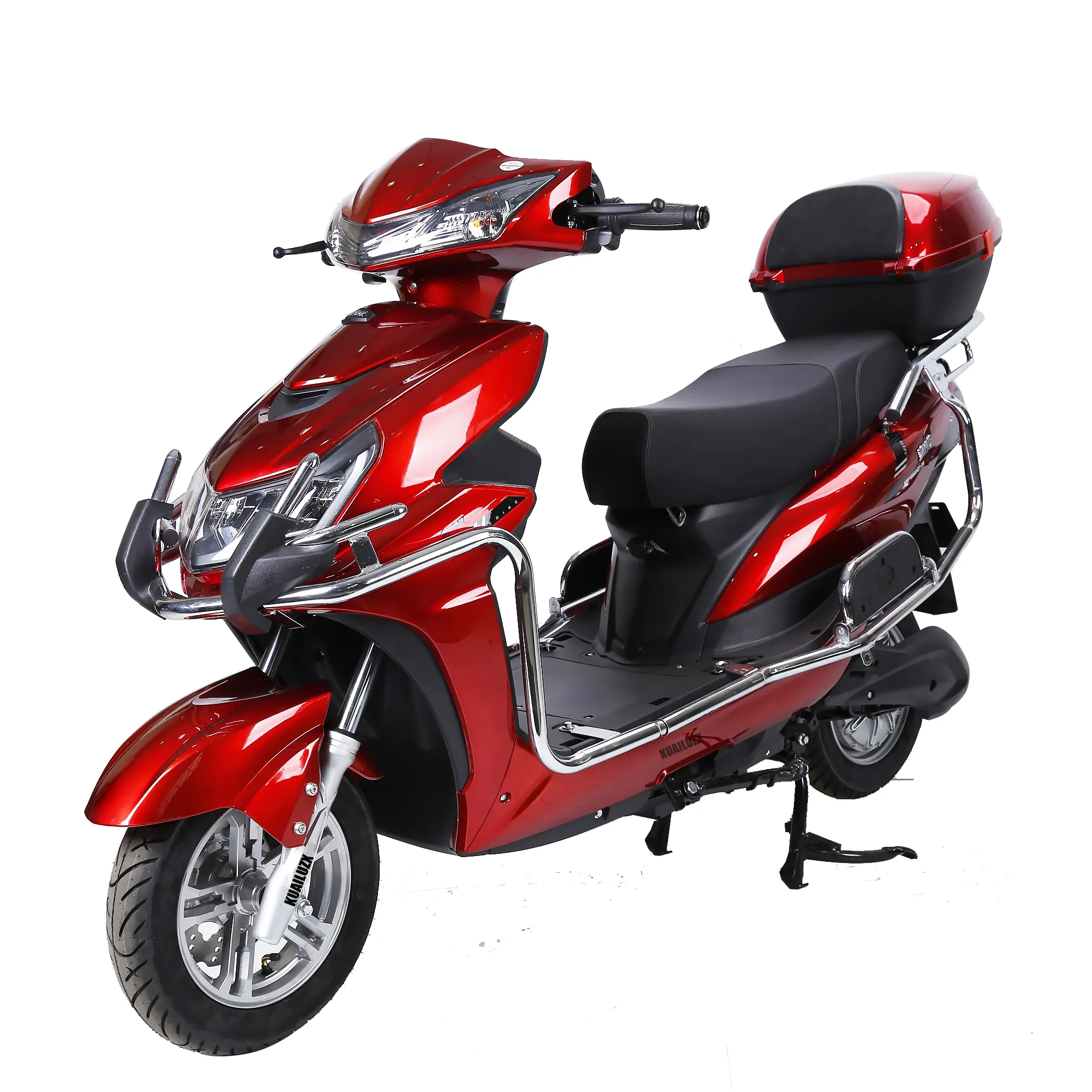 Wholesale Electric Scooter Moped With Pedals 2 Seats Two Wheel Electric Motorcycle 72V Electronic Motorcycle Bike Cheap Mopeds