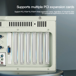 PC de ordenador industrial 4U de chasis de acero galvanizado de alto rendimiento con interfaz VGA/DVI para sincronización multipantalla - Product Image 5