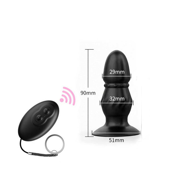 Black S-remote control