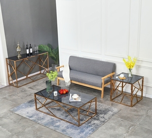 Designs <strong>of</strong> <strong>Center</strong> Tables Minimalist Lower Hight Table Nordic Iron Sitting Room Contemporary <strong>Europe</strong> Style Curved Glass - Product Image 3