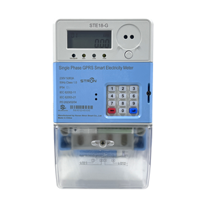 STS ซิมการ์ดแบบเติมเงิน, 2G/4G GPRS เครื่องวัดพลังงานเฟสเดียวระบบแอมมิเตอร์อ่านการตรวจสอบการชาร์จซ้ำจากระยะไกล - Product Image 1