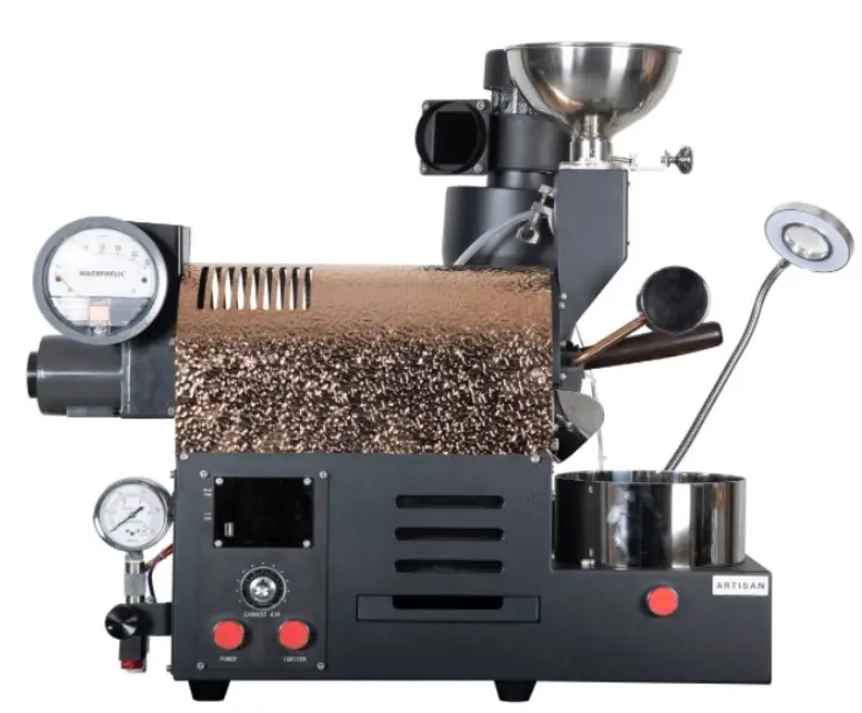 Gıda sınıfı davul kahve kavurma 1kg 2kg 3kg kahve çekirdeği kavurma pişirme makinesi