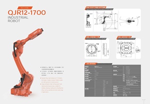 <span class=keywords><strong>ROBOT</strong></span> industriale QJR12-1700 ad alta rigidità con un carico utile di 12kg - Product Image 3