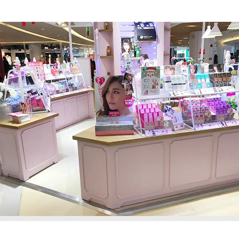 Smile Lounge Style Cosmetic Makeup Kiosk Beauty Tooth Kiosk In Shopping Center For Teeth Whitening