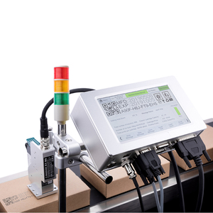 Popular impresora de inyección de tinta térmica en línea codificación continua información de 5 líneas con línea de producción - Product Image 1