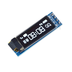 0,91 Zoll OLED-Modul 0,91 "Weiß Blau 128 X32 LCD-LED-Anzeige 0,91" IIC-Kommunikation für Arduino
