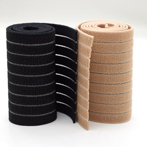Breathable Transparent Extra Wide 10cm Fish Line <strong>Elastic</strong> Band With <strong>Loop</strong> Surface for Medical Use <strong>Hook</strong> <strong>and</strong> <strong>Loop</strong> Fish Line <strong>Elastic</strong> - Product Image 1