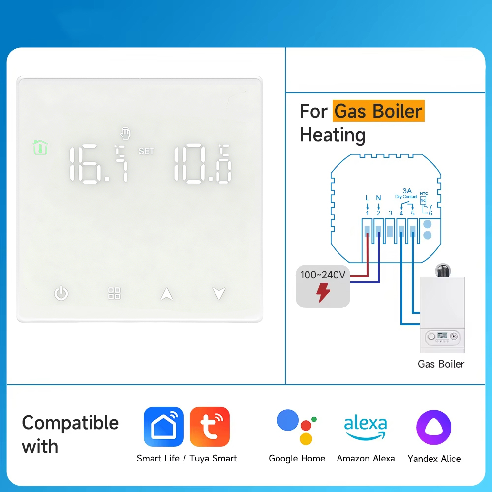 Wifi Gas Boiler Heating