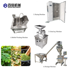 Tự động sắn Moringa lá bột nghiền dây chuyền sản xuất máy chế biến chè kg/giờ 1000 công nghiệp - Product Image 2