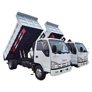 热卖IZUSU 120hp 3吨迷你自卸车柴油发动机4x2城建渣土运输自卸车 - Product Image 1
