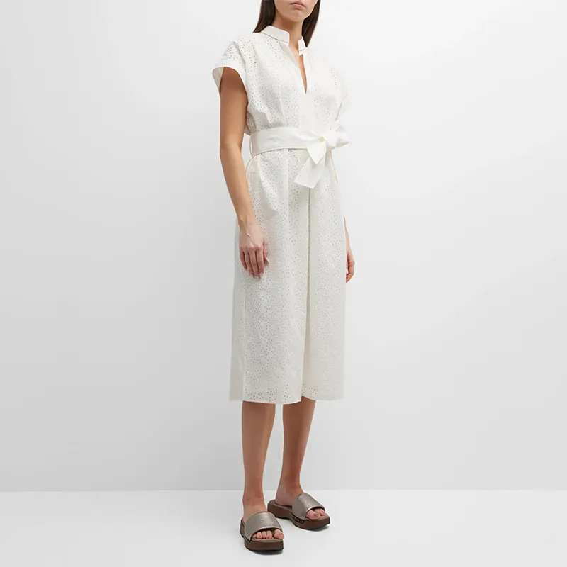 Robes décontractées de haute qualité pour femmes, tissu en coton élégant, nouveau modèle