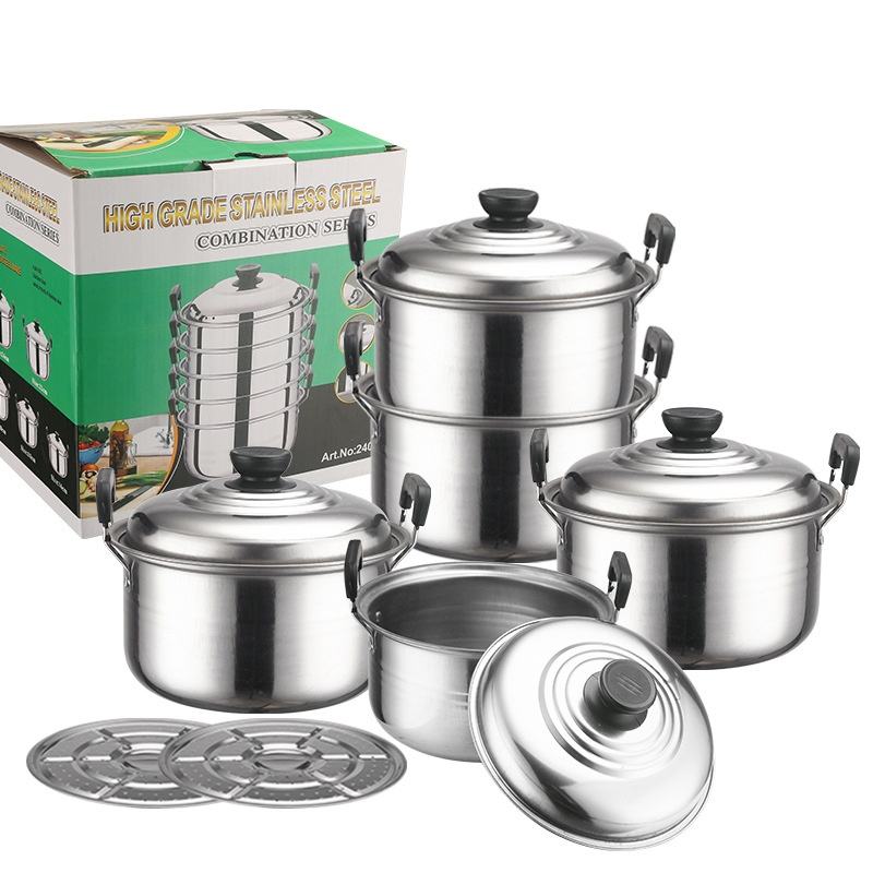 Support en acier de vapeur de la couverture + 2pcs