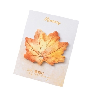 Creative <strong>Shaped</strong> Leaf Note Small Fresh n Times Stick Student Office <strong>Memo</strong> Notes Note <strong>Paper</strong> - Product Image 1