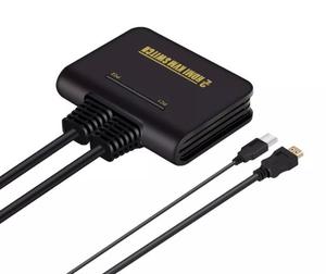 Teclado compatible con HDMI Cable KVM dual Puerto USB Monitor 2 Interruptor conmutador para - Product Image 6