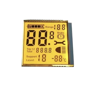 Kunden spezifische Größe Tn Htn Fstn Schwarz Va Touch Digit Lcd Bildschirm Für Wasserzähler/Energie zähler 7 Segment Monochrom Custom Lcd Display - Product Image 3