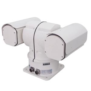 Lampu Sensor Ganda Jarak Jauh, Sistem Kamera CCTV Pengawas Kota 6.3Km Terpasang Di Mobil Bentuk T dengan Penglihatan Hari 2Km - Product Image 2