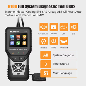 Professional ALL-System <strong>Functions</strong> Diagnostic Scanner OBD2 Scanner and Battery Check for BMW Free Update Car Diagnostic Tool - Product Image 5