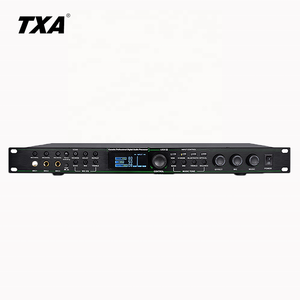 Procesador Karaoke DSP Micrófono profesional DSP Entradas de micrófono de 3 canales Procesador de sonido de Audio en casa - Product Image 3