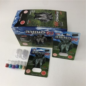 Männliche verbesserung pillen verpackung blister kunststoff karten 3d box rhino 69 7 - Product Image 2
