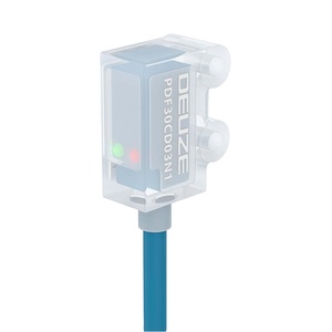 DEUZE personalizado NPN 12-24V DC PDF30CT03N1 con lupa incorporada aplicada en Sensor fotoeléctrico de detección anticorrosión