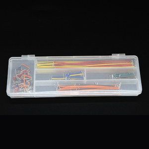 Hot Selling 140 Stück U-Form Löt freies Steck brett Überbrückung kabel Drahts atz Arduino Shield Kompatibel für Drop Shipping - Product Image 3