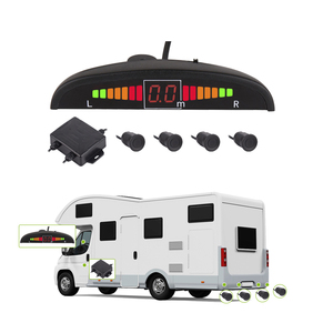 Pantalla LED de Color personalizada DC 12-32V Radar para evitar colisiones Sensor de marcha atrás Kit de Sensor de aparcamiento de coche para coche RV - Product Image 1