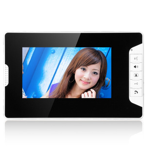 Sistema de intercomunicación de teléfono para puerta de apartamento/familia, 7 pulgadas, impermeable, RFID, IR-CUT, HD, cámara 1000TVL con 3 botones, 3 monitores - Product Image 4
