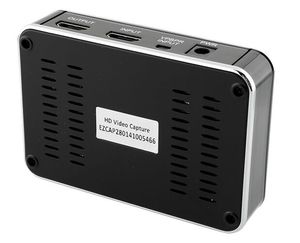 Dropshipping 1080P HDMI YPBPR组件高清游戏捕获Xbox 360一个PS3 PS4 Wii U支持麦克风输入HDMI游戏记录器