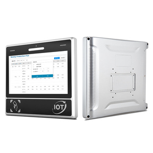 Touchthink MES sistemi özel ekipman endüstriyel sınıf anakart Panel <span class=keywords><strong>Pc</strong></span> ile 100W HD kamera ve LED uyarı ışığı