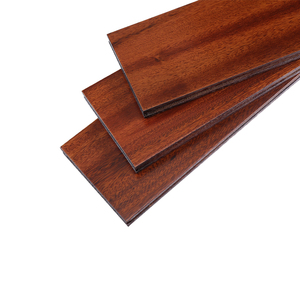 Çam fırçalanmış teknikleri ile Modern tasarım PVC kompozit zemin pürüzsüz meşe malzeme tıklama kurulum yaşam mühendislik döşeme - Product Image 6