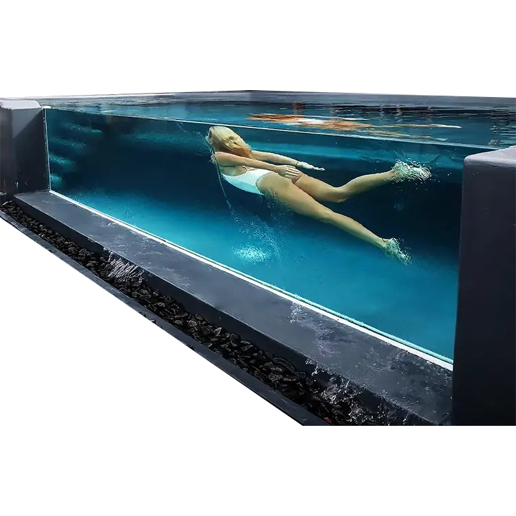 Itens mais vendidos totalmente transparentes de acrílico, piscina acrílica de %