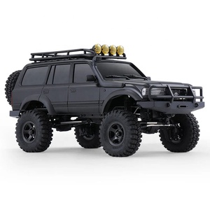 许可FMS 1:18 FCX18 LC80陆地巡洋舰80 4WD 2.4Ghz遥控微型岩石履带越野卡车，带电子控制发射器升级零件 - Product Image 1