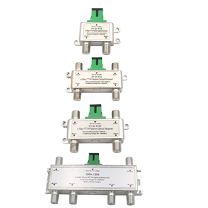 CATV Mini Passiver optischer PON-Empfänger mit nm/nm/nm 2/4/HF-Anschluss Kompatibel mit 4G 3G GSM POE GPRS SDK-Netzwerken - Product Image 1