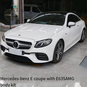 Adatto per la modifica della classe E Mercedes-Benz W213 E300L E260L con Kit carrozzeria E63AMG inclusa la griglia del paraurti anteriore E posteriore - Product Image 4