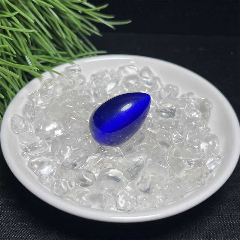 Sapphire blue cat's eye