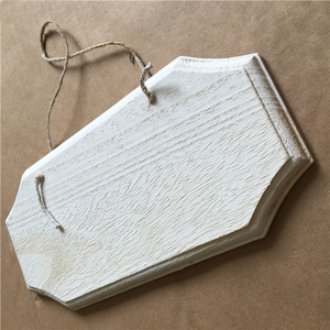 Tamaños personalizados formas placas de madera de Paulownia blanqueada con cadena colgante placa de madera letreros de madera en blanco para proyectos de manualidades DIY - Product Image 3