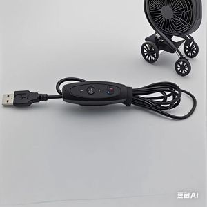 Dc USB 5v quattro filo ventola di temperatura regolatore di velocità Pwm regolatore di temperatura 4-filo per Pc ventola/allarme bambino ventola di raffreddamento - Product Image 2