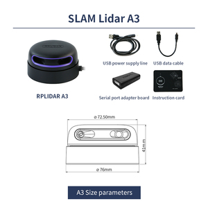 Jetson Nano SLAM Navigation Lidar A1M8 <strong>Sensor</strong> Kit with 12M Range Avoids Obstacles Designed <strong>for</strong> <strong>Raspberry</strong> <strong>Pi</strong> and ROS-robot - Product Image 2
