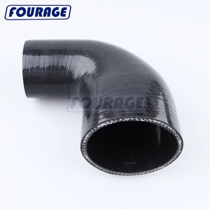 90 derece takviyeli silikon redüktör 3 kat/4 kat HAVA GİRİŞİ Intercooler kauçuk hortum bağlayıcı azaltılması - Product Image 3