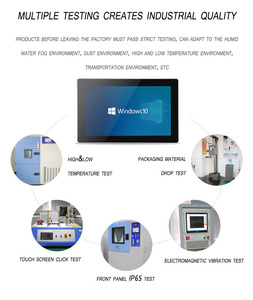 Hot Sale 21.5 Inch Touch Screen All in One PC True Flat <strong>Embedded</strong> Wall Mounted Industrial <strong>Computer</strong> Touch Screen All in One PC - Product Image 3