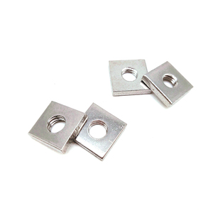 ANSI/ASME B 18.2.2 çelik 1/4 5/16 3/8 SS316 SS304 kare makine dişli vida flanş fındık - Product Image 3