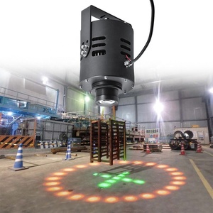 Yan üreticisi radyasyon tehlikesi 12 volt kör nokta yeşil kırmızı bölge dur işareti uzaktan kumandalı güvenlik 24v led vinç uyarı ışığı ve - Product Image 2