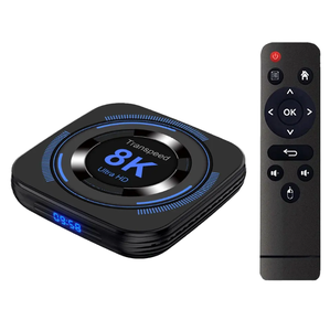 Yeni ürün Wifi6 K96 Android 14.0 TV kutusu 8K kompakt ve taşınabilir H313 BTVoice uzaktan kumanda uygun Set Top Box - Product Image 1
