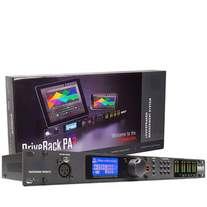 Procesador de Audio Digital Dbx DriveRack PA2 2 Entrada 6 Salida Karaoke Procesador de Audio Digital Profesional