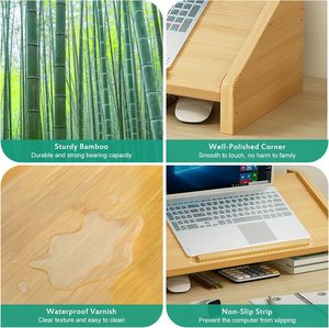 Подставка для ноутбука с 2-уровневой подставкой для компьютера - Product Image 5