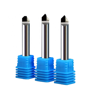 PCD Diamond End Mills Milling <strong>Cutter</strong> Acrylic Copper Aluminum Alloy Sheet Cutting and Chamfering Processing Router Bits - Product Image 2