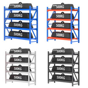 Rack di magazzino pesanti personalizzati da 500kg e scaffali stabili in fabbrica RunDa 35 # Rack - Product Image 3